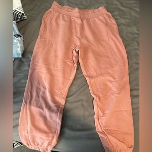 Pink target joggers